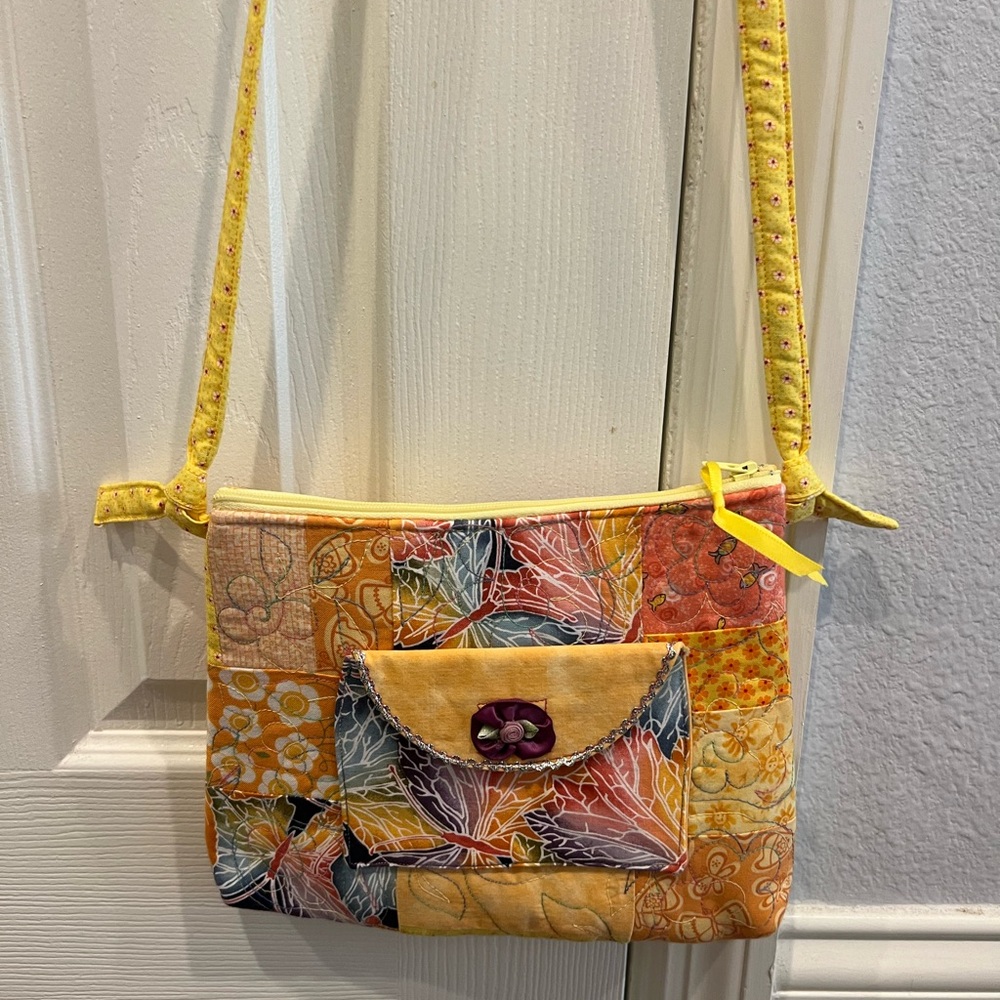 Patchwork Shoulder Bag - Multicolor - image 1